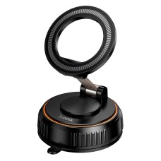 Автомобільний тримач Hoco H105 Journey magnetic car holder with suction cup (multi-scene) 4.5-7" Black