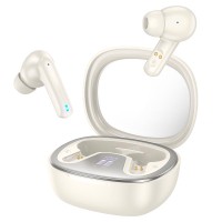 Бездротові Bluetooth навушники HOCO EQ6 Shadow true wireless headset BT 5.3 White