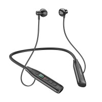 Бездротові Bluetooth навушники BOROFONE BE61 Traveller neckband BT 5.3 Black