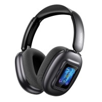 Бездротові Bluetooth навушники Hoco ESD23 Lasting ANC headphones with display BT 6.0 Black