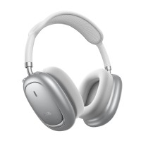 Бездротові Bluetooth навушники Hoco W68 Calma ANC noise-canceling headphones BT 6.0 Silver