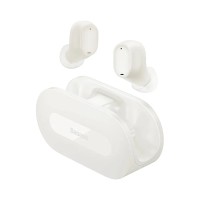 Бездротові Bluetooth навушники Baseus Bowie EZ10 True Wireless Earphones BT 5.3 White A00054300226-Z1