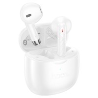 Бездротові Bluetooth навушники HOCO EW201 Graceful true wireless headset BT 5.4 White
