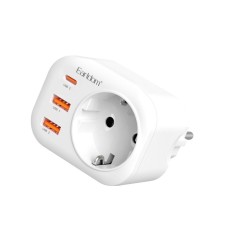 Мережевий зарядний пристрій Earldom ES-SC18 White