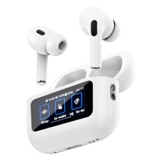 Бездротові Bluetooth навушники WiWU T22 Wireless Earphone with Touch Screen BT 5.3 White