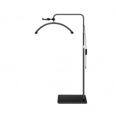 Безтіньова LED лампа HD-M6X 36W 58cm у формі півмісяця 3000K-6000K Black