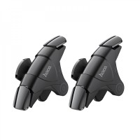 Ігровий контролер тригери Game buttons Hoco GM5 Wolf mobile Black-Gray