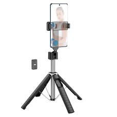 Монопод-трипод HOCO K18 Wave four-leg live broadcast holder 0.97m Black
