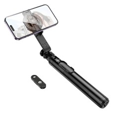 Монопод-трипод HOCO K25 Sherkhan magnetic aluminum alloy live broadcast holder 1.5m Black
