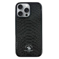 Чохол Santa Barbara Polo & Racquet Club Knight MagSafe iPhone 16 Pro Black