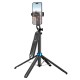 Монопод-трипод HOCO K22 Handy aluminum alloy anti-shake live broadcast holder 1.75m Black