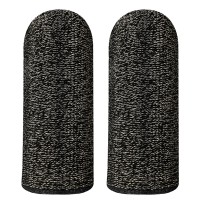 Напальчники для гри на телефоні HOCO GM4 Phantom Superconducting fiber mobile game finger cots (Fiber) Black