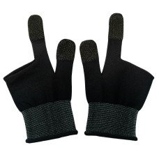 Напальчники для гри на телефоні Hoco GA21 Eagle Claw silver fiber two-finger gaming gloves Black