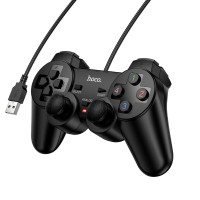 Джойстик ігровий контролер HOCO GA3 Fast link wired game controller Black