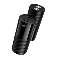 Повербанк портативний акумулятор Power Bank Hoco J150 Stream PD with flashlight 22.5W 20000 mAh Black