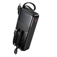 Повербанк портативний акумулятор Power bank Hoco J156A Founder PD fully compatible power 22.5W 20000 mAh Black