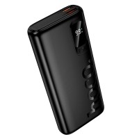 Повербанк портативний акумулятор Power Bank Hoco J158 Pro unner PD fully compatible 22.5W 10000 mAh Black
