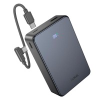 Повербанк портативний акумулятор Power Bank Hoco J170A tarlight PD fully compatible 22.5W 20000 mAh Grey