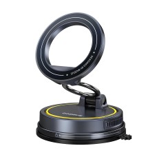 Автомобільний тримач Baseus VC2 Flex Magnetic Car Mount Suction Cup Veersion Black (C0013803)