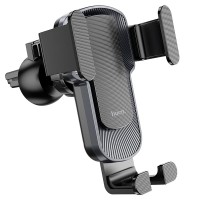 Автомобільний тримач Hoco CA103 vertical and horizontal air outlet gravity car holder Black