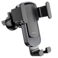 Автомобільний тримач Hoco CA103 vertical and horizontal air outlet gravity car holder Black