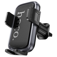 Автомобільний тримач Hoco H78 Vista push-type car holder (air outlet) Black
