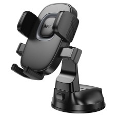 Автомобільний тримач Hoco H76 Crown one-button car holder (center console) Black