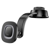 Автомобільний тримач із бездротовою зарядкою Hoco HW31 Crown magnetic wireless charging (center console) Black