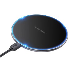 Бездротовий зарядний пристрій Borofone BQ3 Pro Ultra slim 15W black
