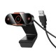Веб-камера HOCO D101 Full HD 1080P Webcam With Dual Microphones Black