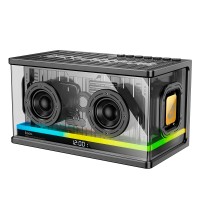Портативна колонка Bluetooth HOCO BS62 Flash cold energy desktop speaker 40W Black