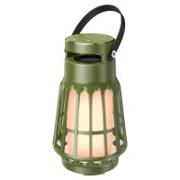 Портативна колонка Bluetooth HOCO BS61 Wild fun camping light speaker 10W Olive green