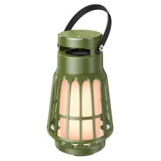 Портативна колонка Bluetooth HOCO BS61 Wild fun camping light speaker 10W Olive green