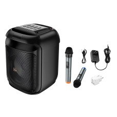 Портативна колонка Bluetooth HOCO HA13 Ramon outdoor з двома мікрофонами BT5.4 60W Black