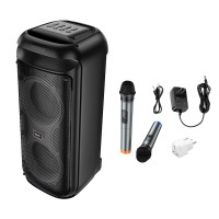 Портативна колонка Bluetooth HOCO HA13 Max Ramon outdoor 2 мікрофони 60W Black