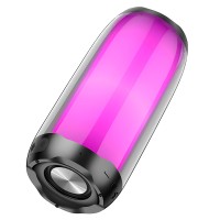 Портативна колонка Bluetooth HOCO HC8 Pulsating colorful luminous wireless 10W Black