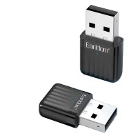 Бездротовий WiFi Адаптер Wireless Adapter Earldom ET-WF01 Black