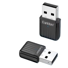 Бездротовий WiFi Адаптер Wireless Adapter Earldom ET-WF01 Black