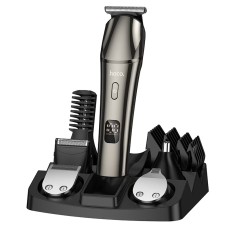 Машинка для стрижки волосся Hoco HP26 6in1 Multi-function electric clipper grooming set Black