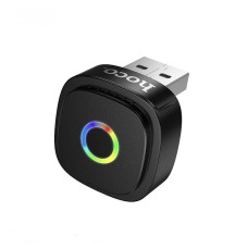 Автомобільний бездротовий адаптер Carplay Hoco DUP10 mini car wireless adapter Black