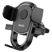Автомобільний тримач Hoco H6 Grateful one-button Car holder (air outlet) Black