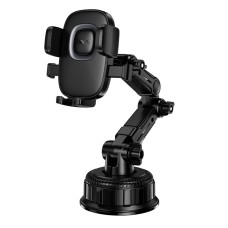 Автомобільний тримач Hoco H89 Crown large suction cup car holder (center console) Black