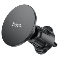 Автомобільний тримач Hoco H12 Fine jade ring magnetic car holder (air outlet) Black