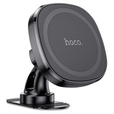 Автомобільний тримач Hoco H35 Cheetah magnetic ring car holder (center console) Black