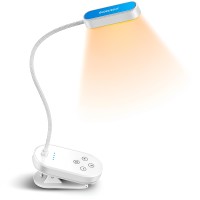 Настільна лампа Glocusent Mini clip-on Book light White