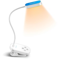 Настільна лампа Glocusent Mini clip-on Book light White