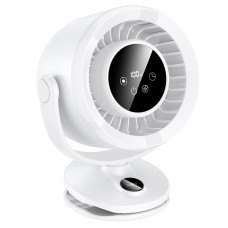 Портативний вентилятор HOCO HX608 clip mount fan 5 Levels White