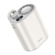 Портативний вентилятор HOCO HX609 portable fan 100 Levels White