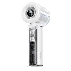 Портативний міні вентилятор Hoco HX613 handheld fan with spray 100 Levels White