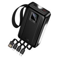 Повербанк портативний акумулятор Power bank Hoco J173 Jingyao 22.5W 20000 mAh Black